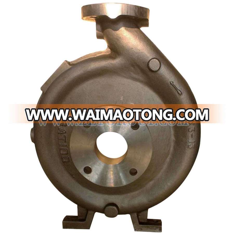 Water Centrifugal Pump Spare Parts Pump Housing