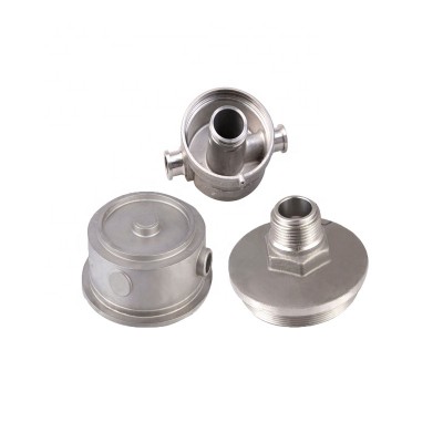 Lost Wax water meter fittings investment  steel casting flow meter parts