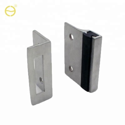 Foundry Casted No Drilling Glass Door Stainless Steel Hinge Cupboard Cabinet Gate SS Clamp