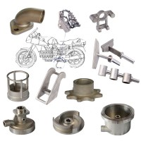 customization precision casting alloy steel casting parts